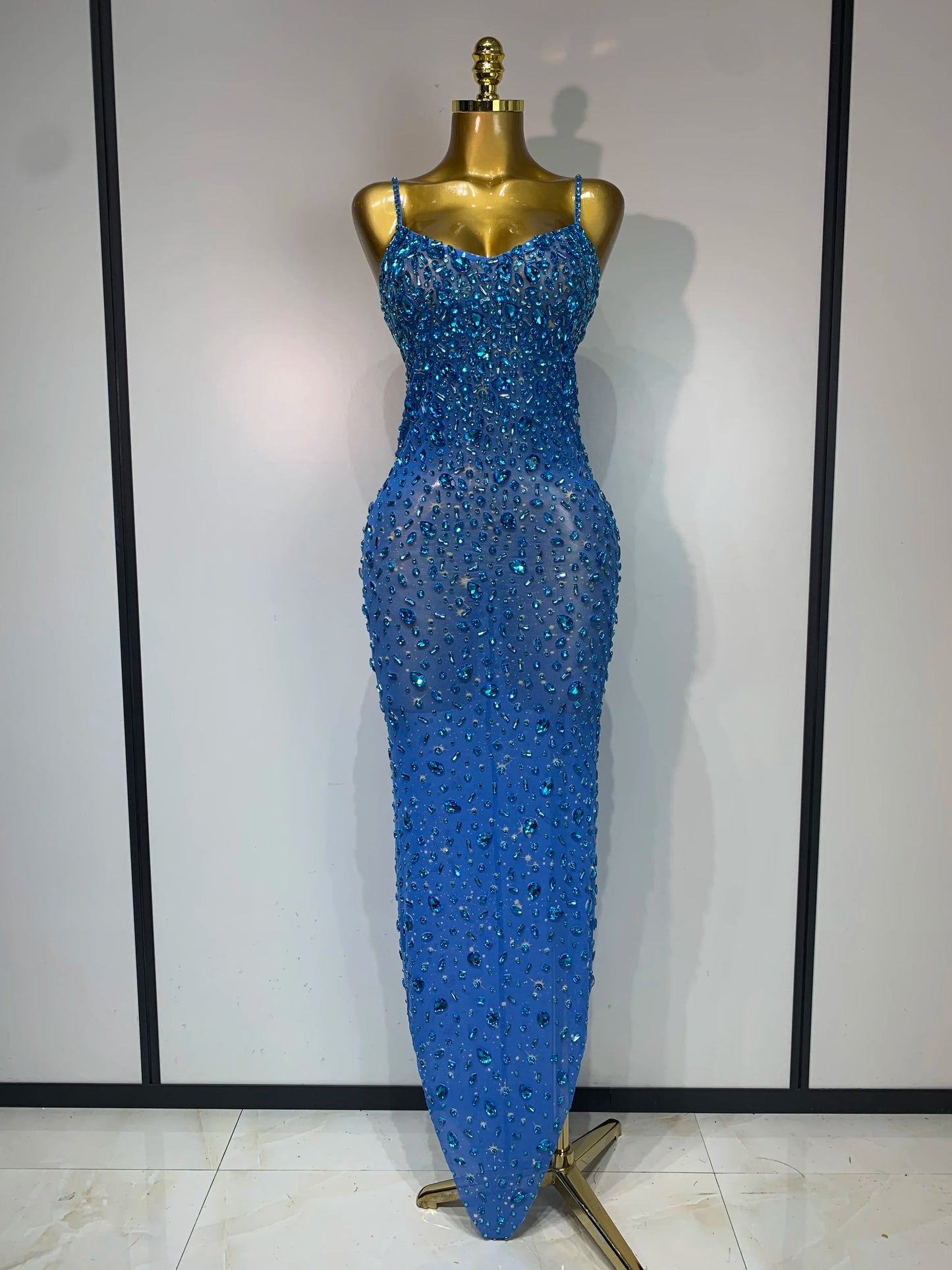 Luxury ⭐ “Vestido Sexy con Brillos – Malla Elegante Bodycon para Fiesta y Noche”
