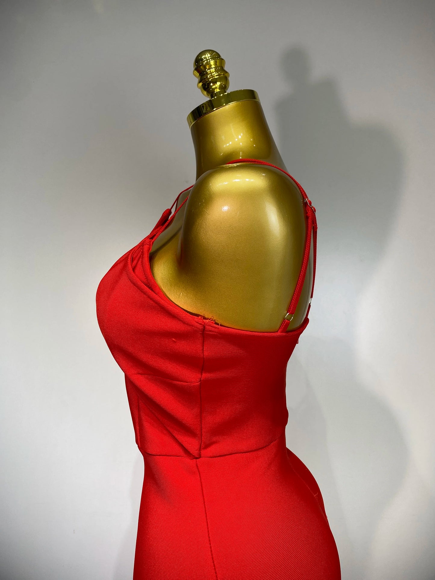Women’s Sleeveless Backless Midi Bodycon Dress – Elegant Fit