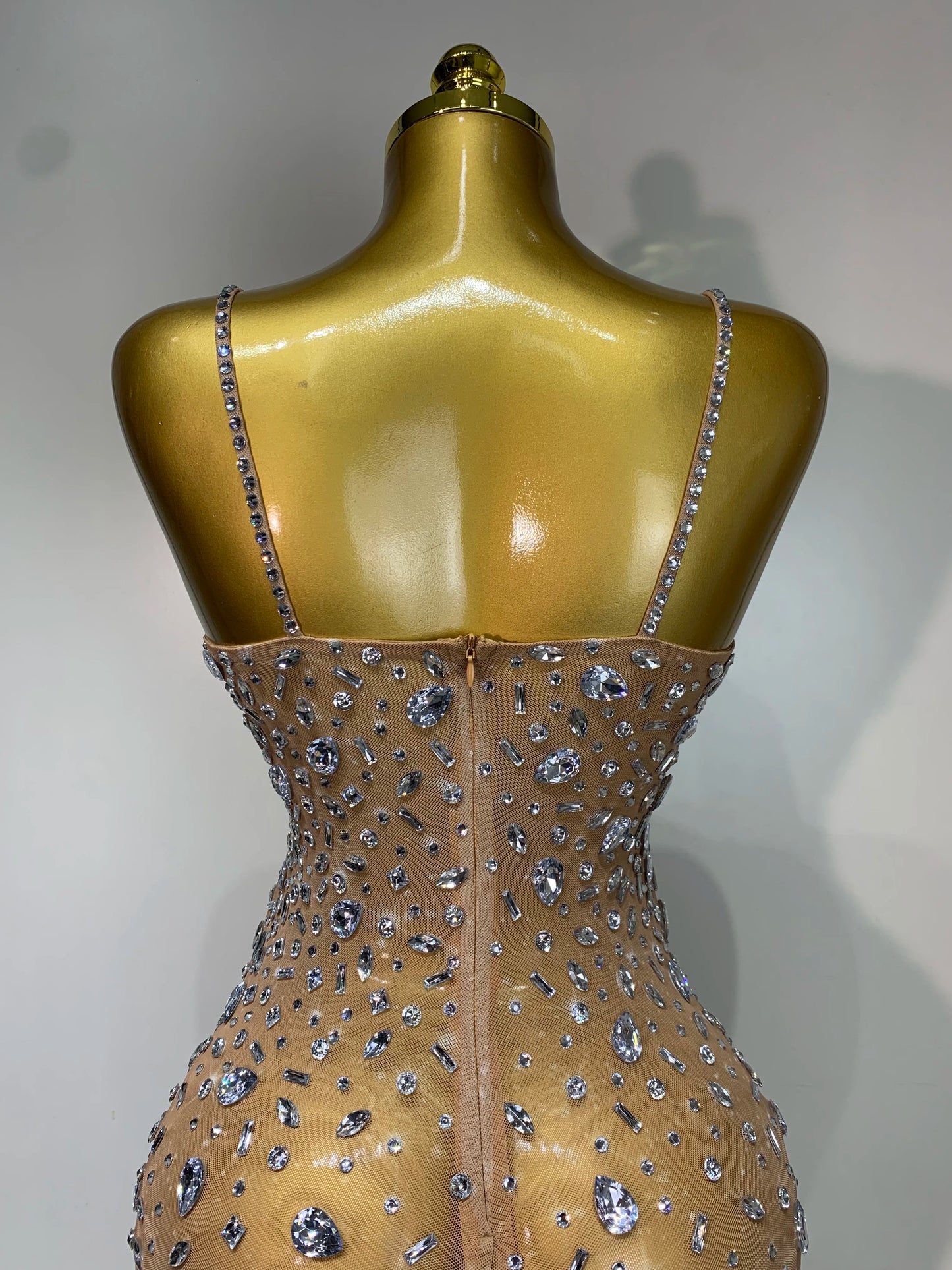 Luxury ⭐ “Vestido Sexy con Brillos – Malla Elegante Bodycon para Fiesta y Noche”